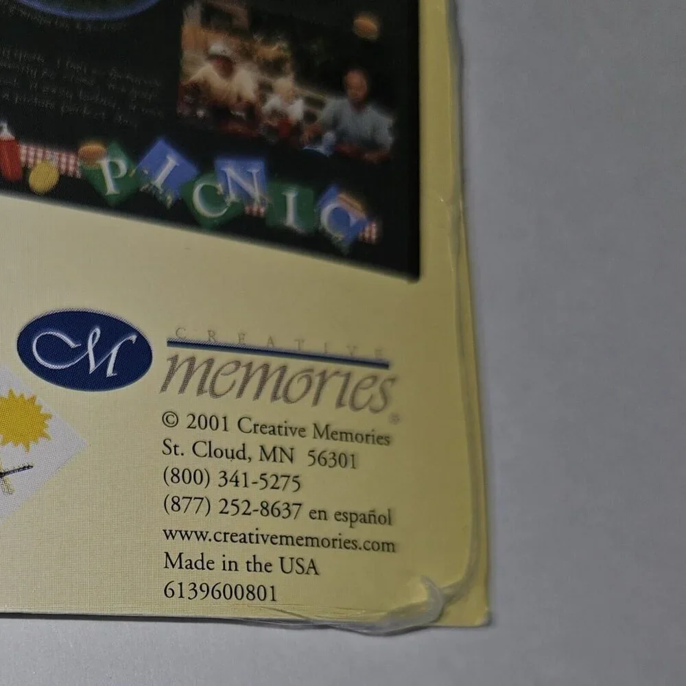 NEW Creative Memories Summer Fun Stickers Multiple Sheets Strips 2001 SEALED